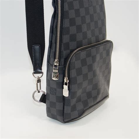 louis vuitton damier sling bag|louis vuitton damier graphite bag.